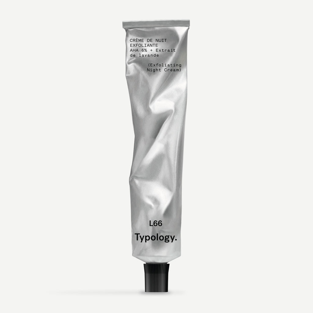 L66 - Crème de nuit exfoliante AHA 6 % + extrait de lavande