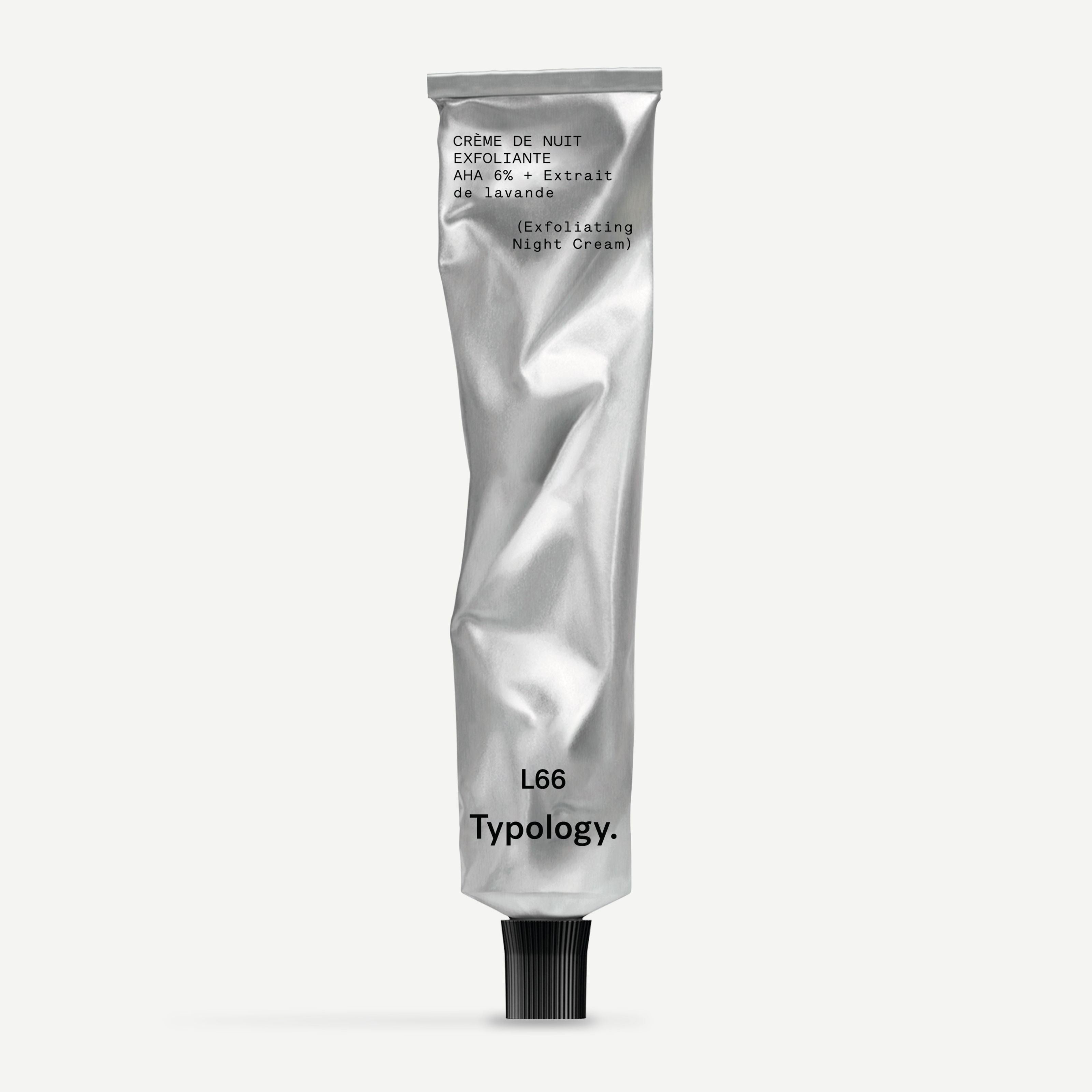 L66 - Crème de nuit exfoliante AHA 6 % + extrait de lavande